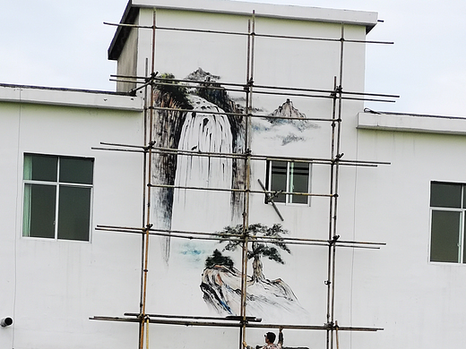 乡村振兴，农村文化墙，农耕文化