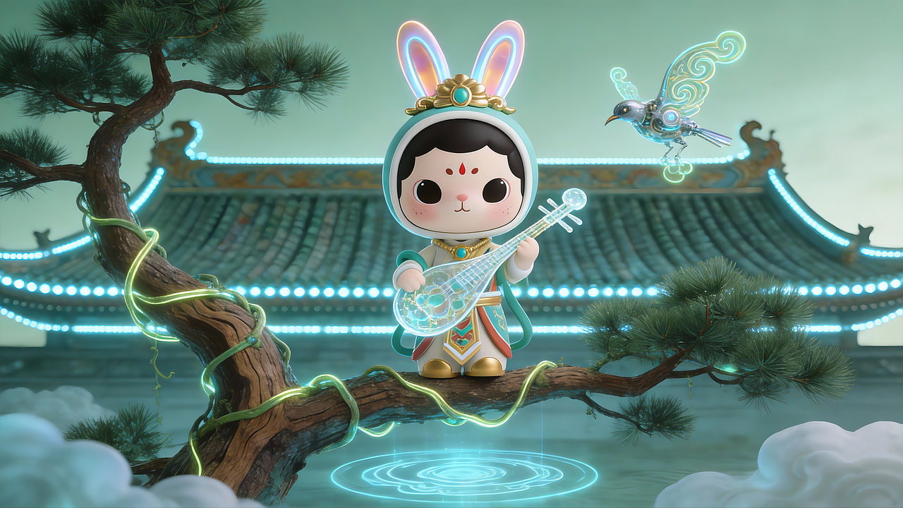 永乐萌神丨十二元灵（图ZNDAyNjE1MDMy） - AI作品 - 站酷设计师小筱酱原创素材 - 站酷ZCOOL