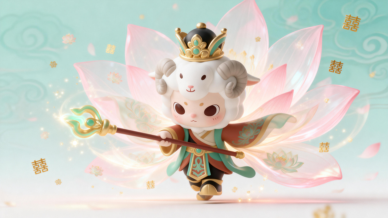 永乐萌神丨十二元灵（图ZNDAyNjE3NTY4） - AI作品 - 站酷设计师小筱酱原创素材 - 站酷ZCOOL