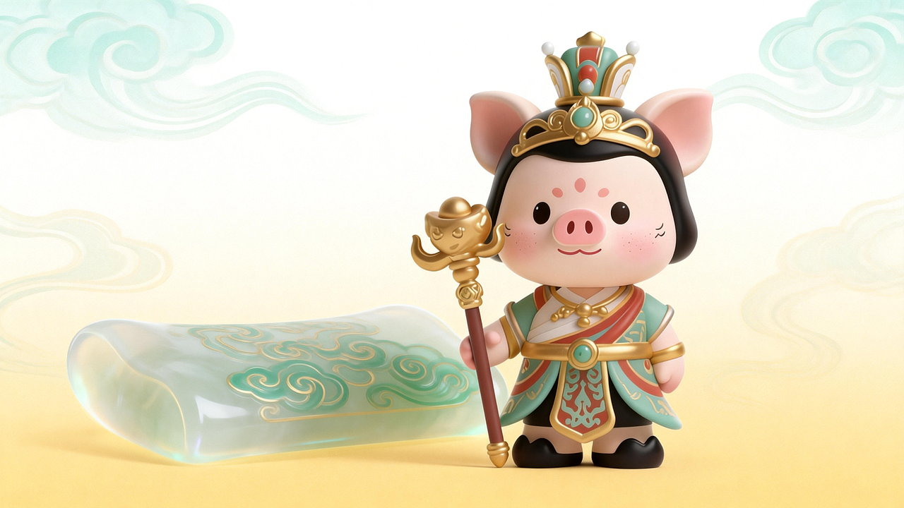 永乐萌神丨十二元灵（图ZNDAyNjE3NjM2） - AI作品 - 站酷设计师小筱酱原创素材 - 站酷ZCOOL