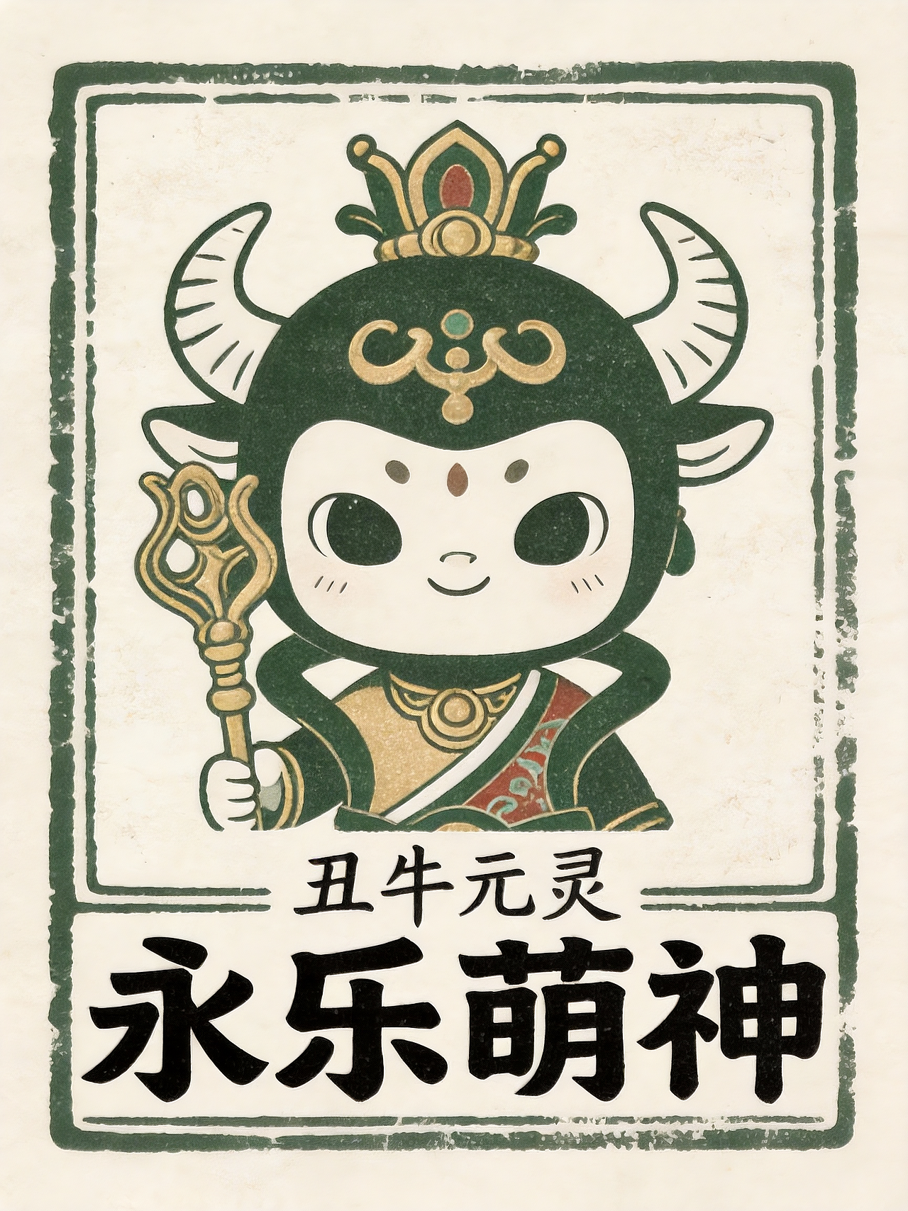 永乐萌神丨十二元灵（图ZNDAyNjE3Njky） - AI作品 - 站酷设计师小筱酱原创素材 - 站酷ZCOOL