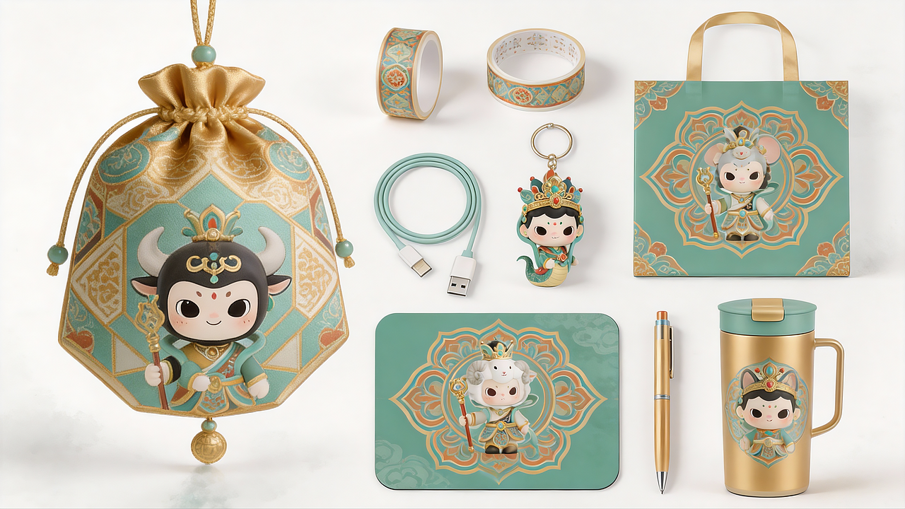 永乐萌神丨十二元灵（图ZNDAyNjE3ODU2） - AI作品 - 站酷设计师小筱酱原创素材 - 站酷ZCOOL