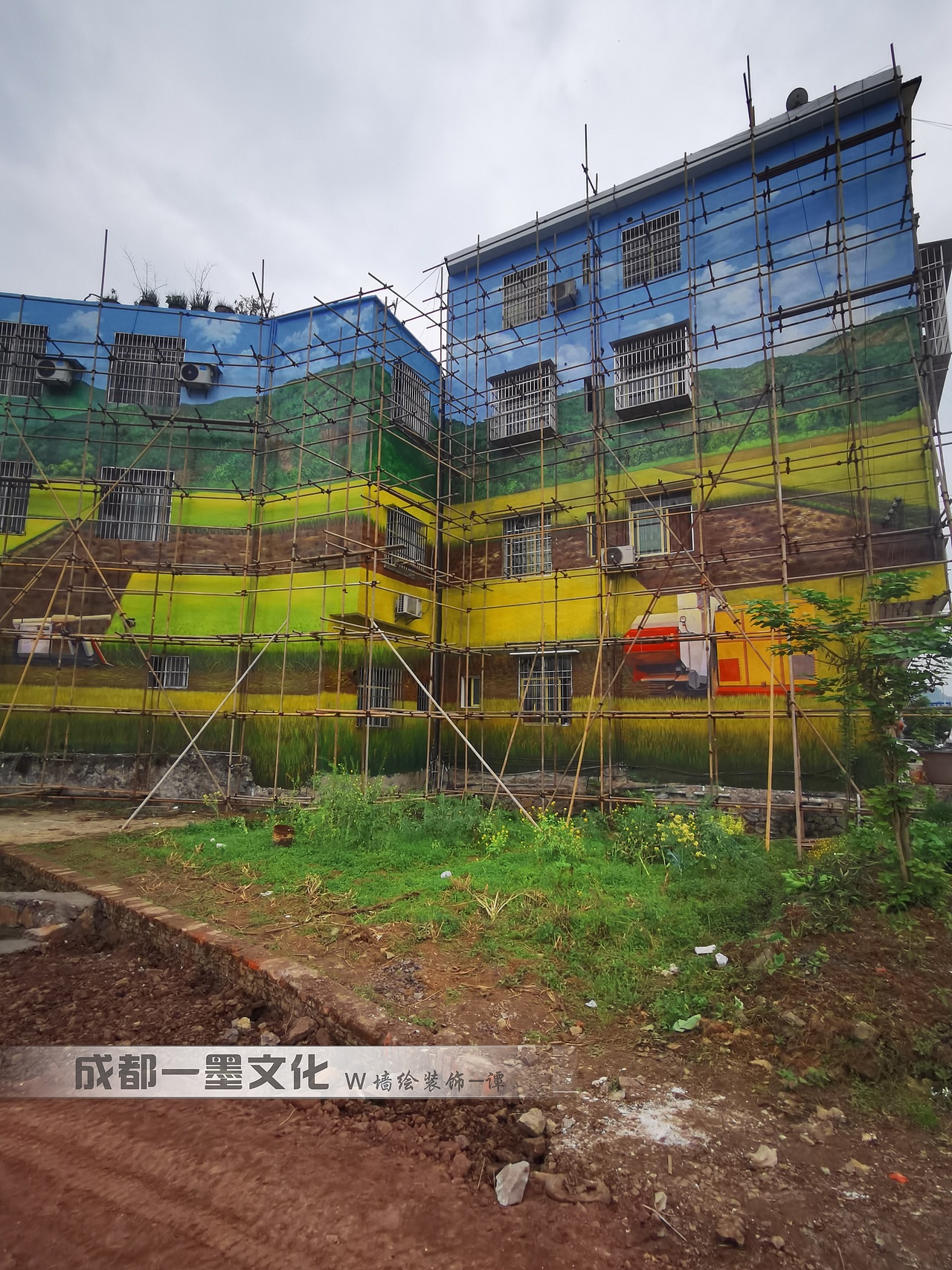 美丽乡村，农耕文化墙，农耕文化（图ZNDAyNjE4MTg0） - 绘画 - 站酷设计师新农村墙绘原创素材 - 站酷ZCOOL