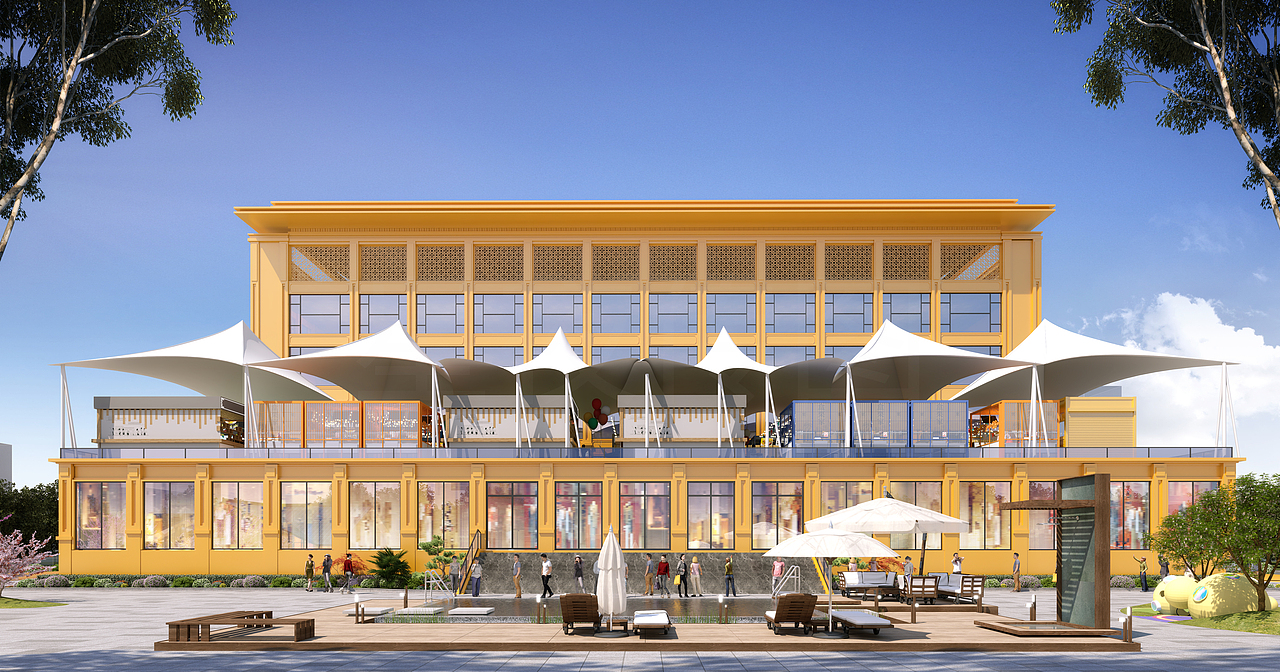 室外鸟瞰设计（图ZNDAyNjIzMDYw） - 家装设计 - 站酷设计师米米米朵丶原创素材 - 站酷ZCOOL