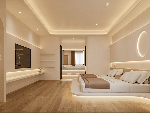 民宿客房，不一样的感觉~