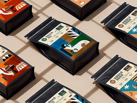 咖啡包装设计（个人主页-ZNzMxNTYyMDg=） - 包装 - 站酷设计师暖阳嘉郝原创素材 - 站酷ZCOOL