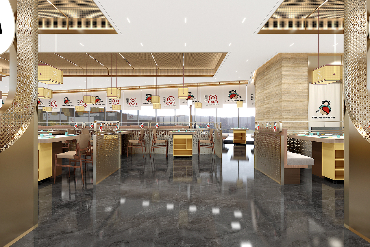2025天恒装饰经典案例赏析——泰国瓷器口火锅3店(图ZNDAyNjI1NzY0) - 商业空间设计 - 站酷设计师tianheng365原创素材 - 站酷ZCOOL