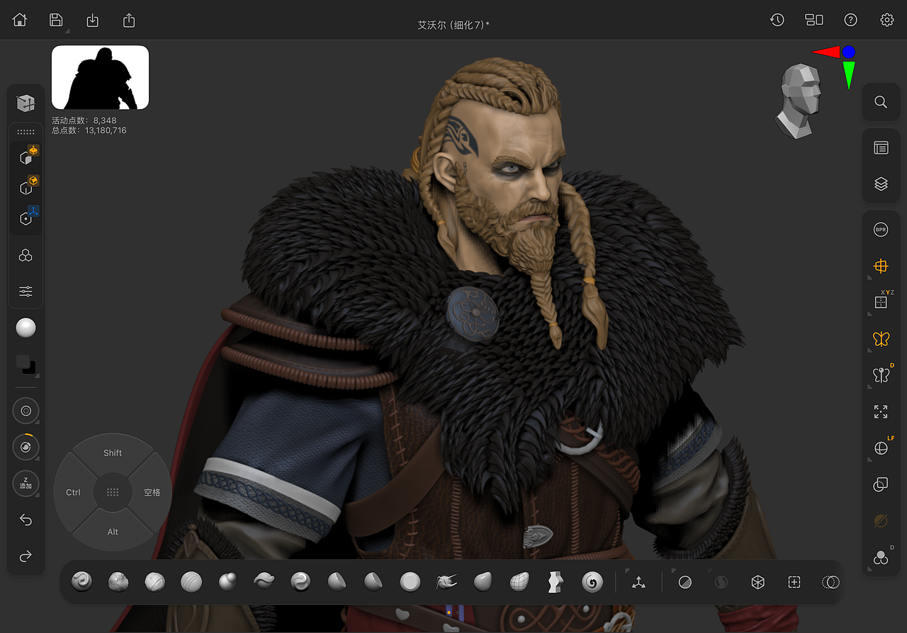 《刺客信条》-艾沃尔（图ZNDAyNjI1OTUy） - 其他三维 - 站酷设计师船长永远有办法原创素材 - 站酷ZCOOL