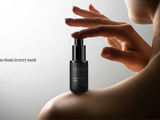 高端水疗化妆品NEBULA的包装设计-宏洛图品牌设计