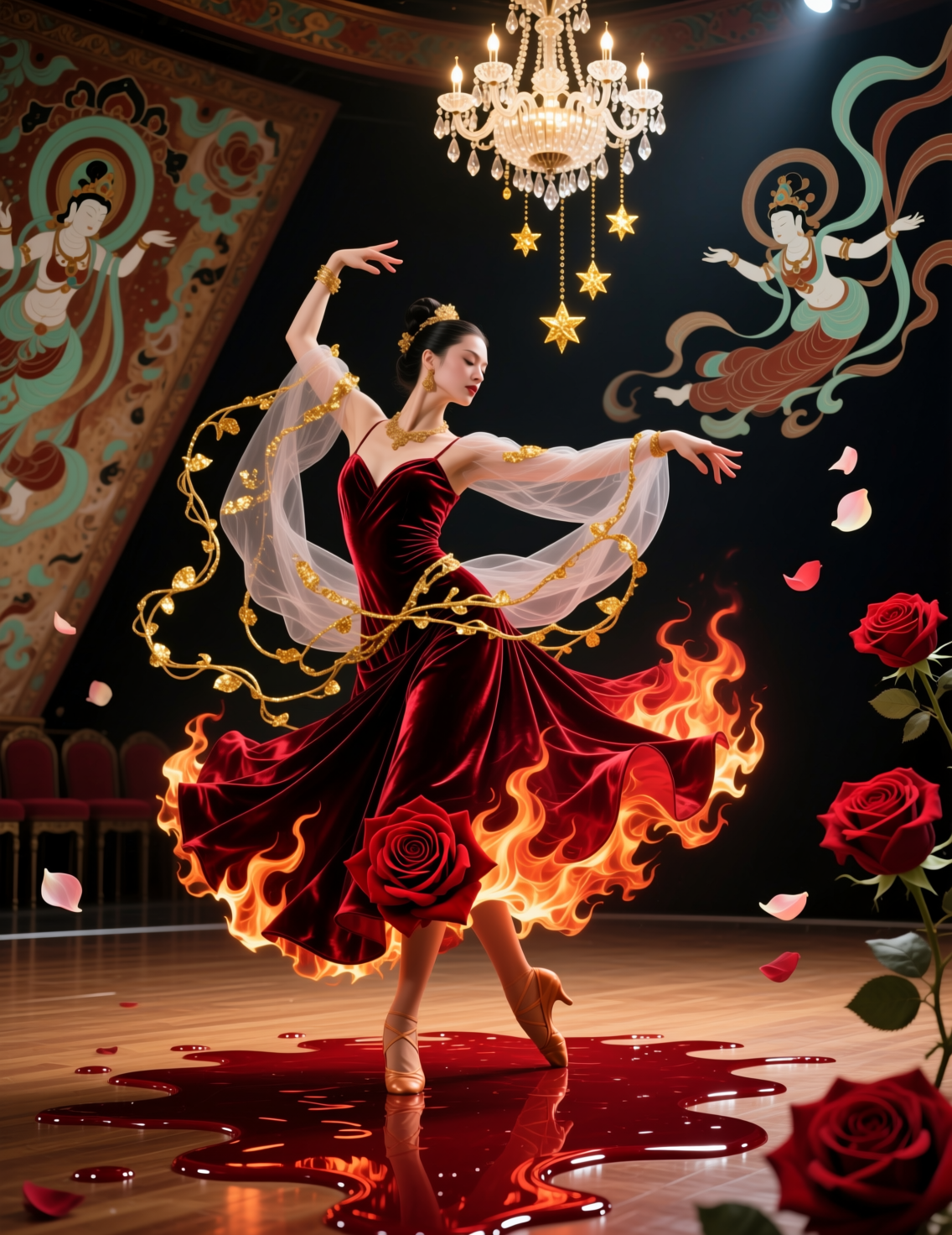 燃烧的玫瑰之舞（主预览-3971） - 未分类 - 站酷设计师风栖半夏原创素材 - 站酷ZCOOL
