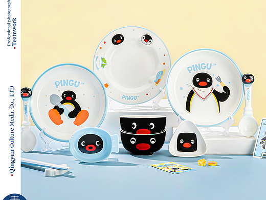 PINGU 餐具|电商摄影|产品摄影