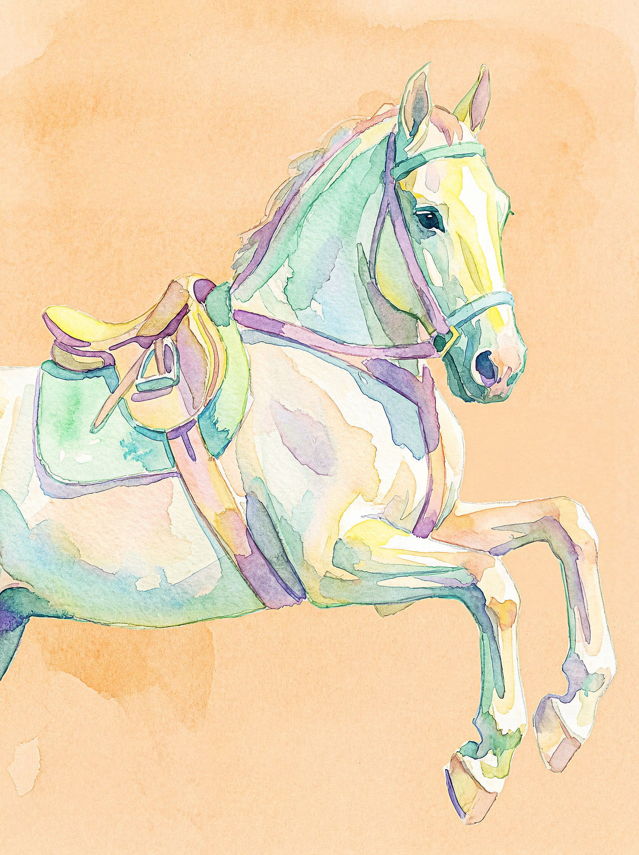 马年新春2026（图ZNDAyNjM2MjQ0） - 艺术插画 - 站酷设计师likewaterlike原创素材 - 站酷ZCOOL