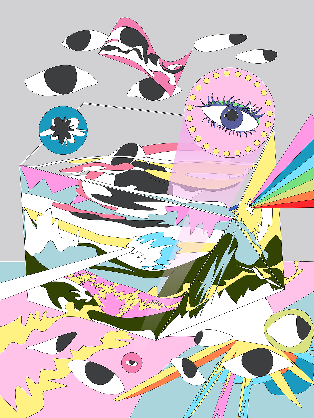 画画日记31（图ZNDAyNjM3MDI0） - 新锐潮流插画 - 站酷设计师彩色乱麻原创素材 - 站酷ZCOOL