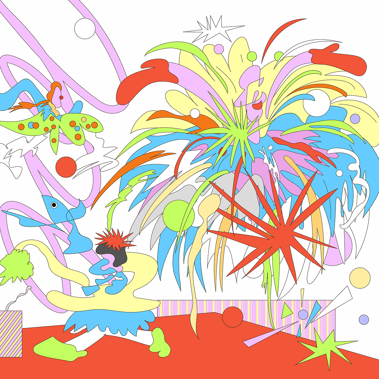 画画日记31（图ZNDAyNjM3MDQ4） - 新锐潮流插画 - 站酷设计师彩色乱麻原创素材 - 站酷ZCOOL