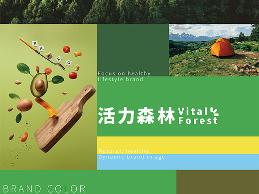 设计品牌vi 活力森林（个人主页-ZNzMxNTc2MTY=） - 品牌 - 站酷设计师梁皝原创素材 - 站酷ZCOOL