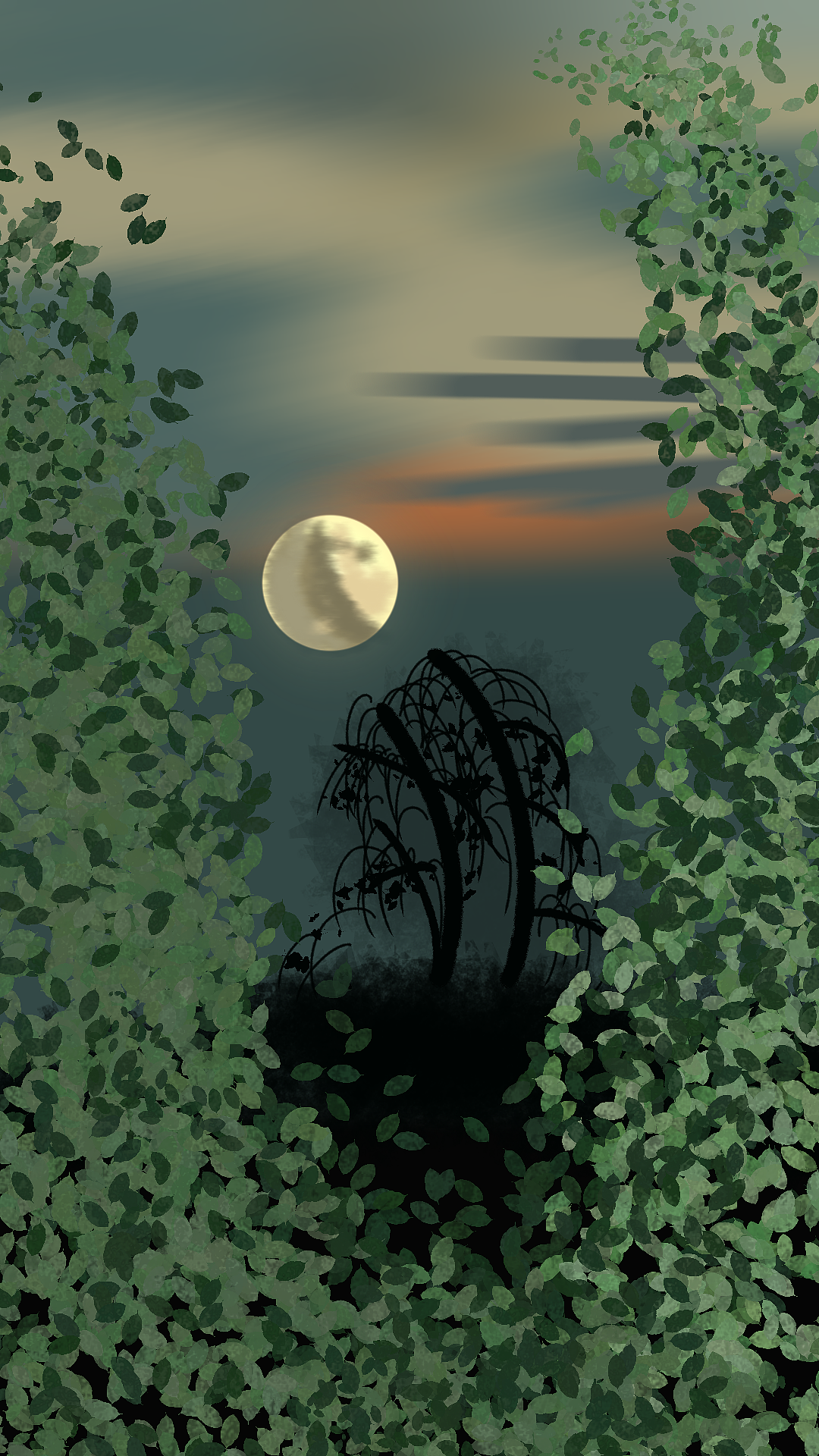 夜晚（图ZNDAyNjQwNTY4） - 艺术插画 - 站酷设计师Z499124265原创素材 - 站酷ZCOOL