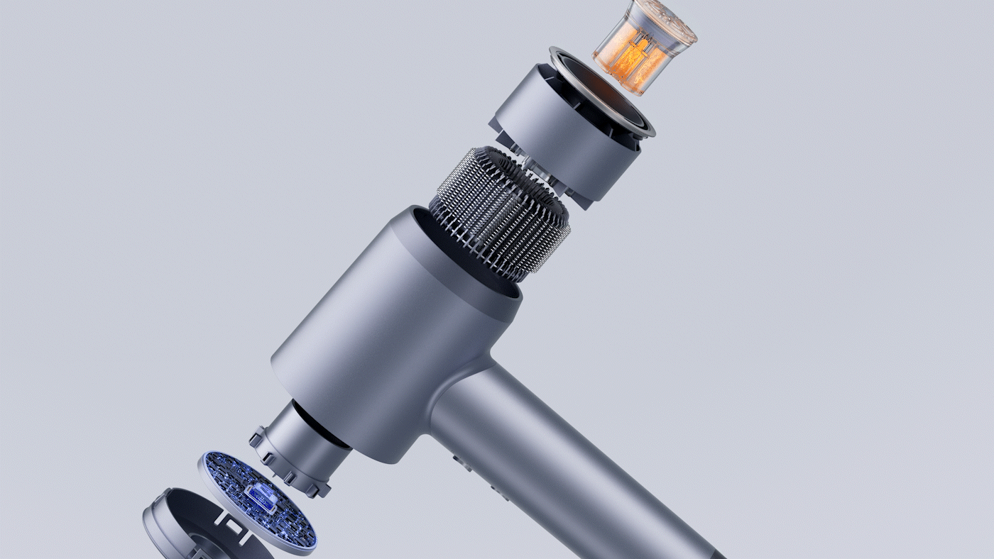 高速雾化吹风机（图ZNDAyNjQxODE2） - 产品 - 站酷设计师白露先绅原创素材 - 站酷ZCOOL