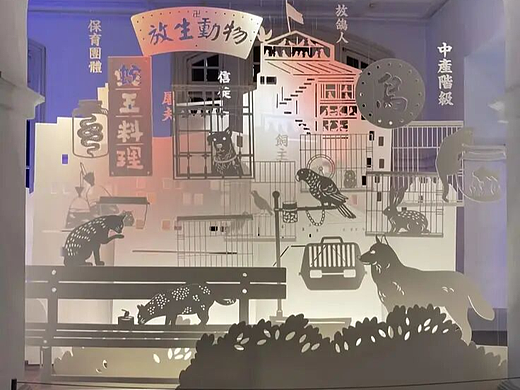 100个展厅中悬浮的展板设计方案，供大家学习参考