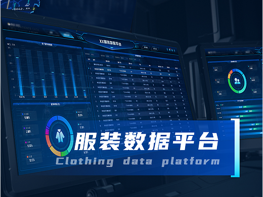 服装数据平台可视化大屏项目|微谱数科交付项目