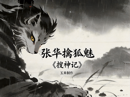 《张华擒狐魅》：一部AIGC生成的新派实验水墨动画短片