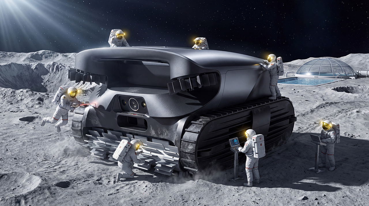 AIGC 赋能泳池清洁机器人视觉分享（图ZNDAyNjQ1NDMy） - 产品 - 站酷设计师Sapce宇原创素材 - 站酷ZCOOL