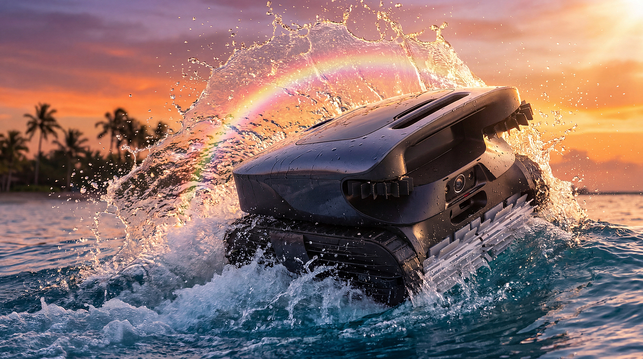 AIGC 赋能泳池清洁机器人视觉分享（图ZNDAyNjQ1NDI4） - 产品 - 站酷设计师Sapce宇原创素材 - 站酷ZCOOL