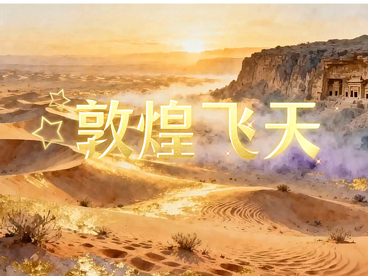 一分钟教会敦煌飞天AI视频（附提示词）