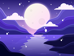 4K场景插画模板包