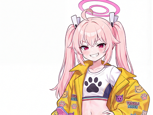 碧蓝档案角色设计2——麻烦制造者