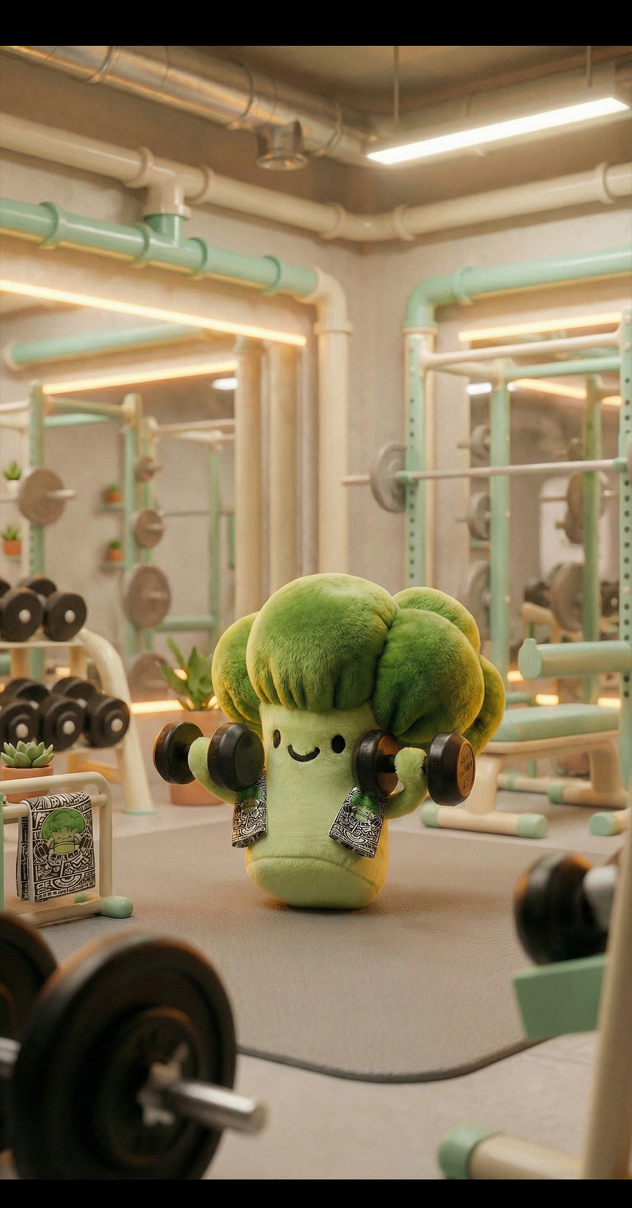 《震惊！超市里的西蓝花竟然有两幅面孔》（图ZNDAyNjYzMzQ4） - 其他 - 站酷设计师Jackson_M原创素材 - 站酷ZCOOL