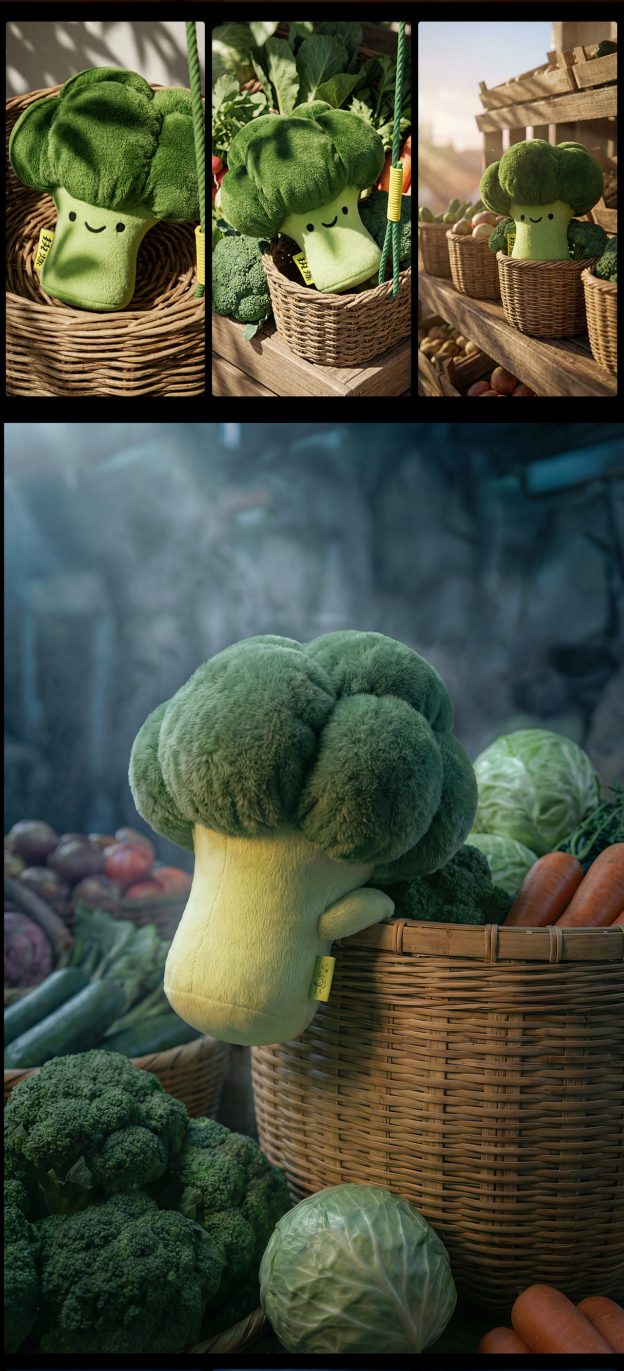 《震惊！超市里的西蓝花竟然有两幅面孔》（图ZNDAyNjYzMzY0） - 其他 - 站酷设计师Jackson_M原创素材 - 站酷ZCOOL