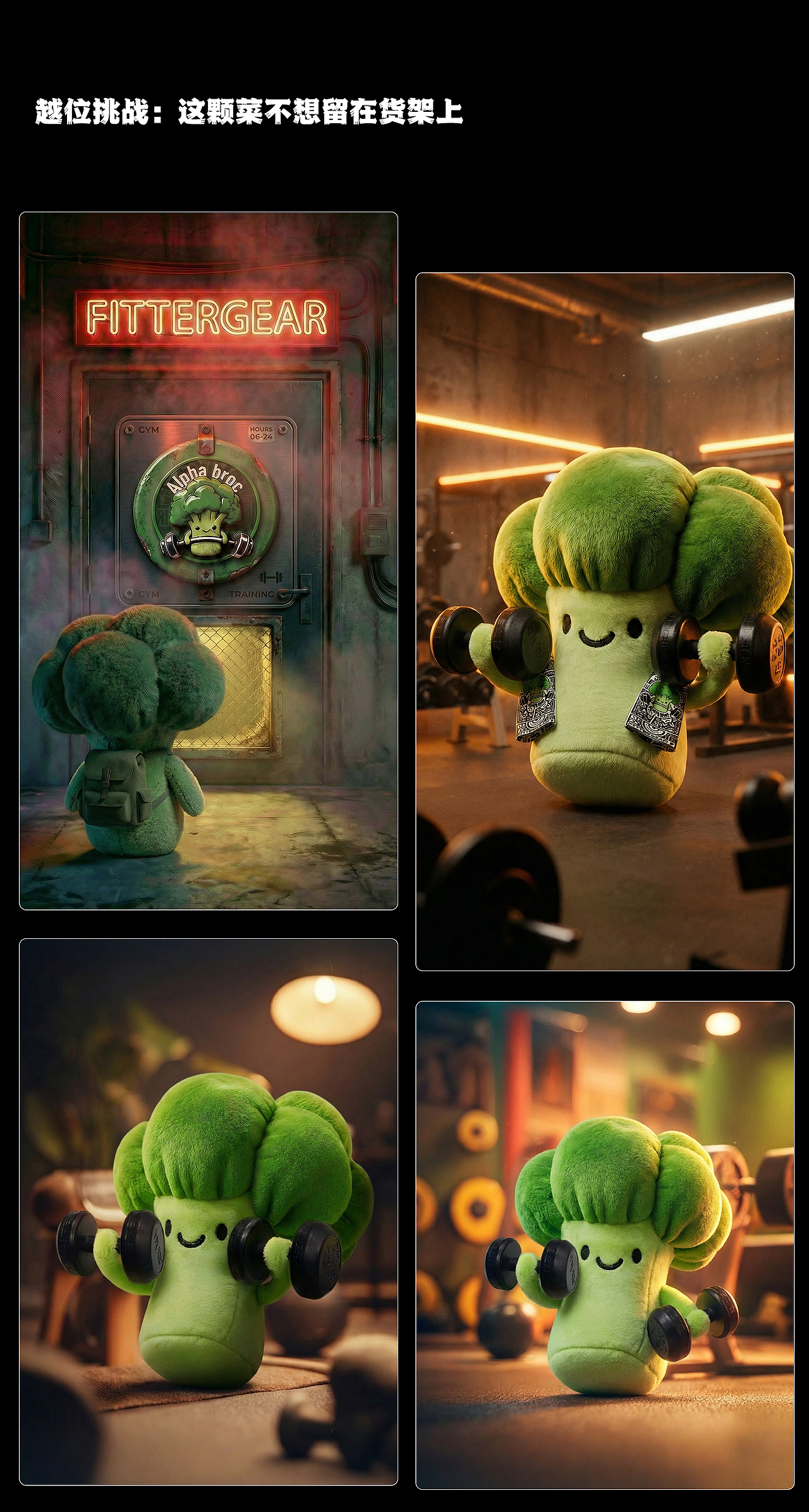 《震惊！超市里的西蓝花竟然有两幅面孔》（图ZNDAyNjYzMzU2） - 其他 - 站酷设计师Jackson_M原创素材 - 站酷ZCOOL