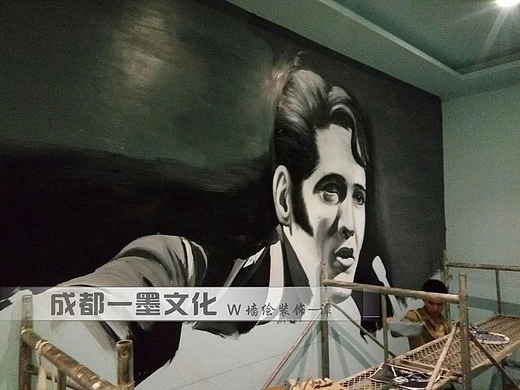 酒店墙绘，ktv墙绘，酒吧墙绘