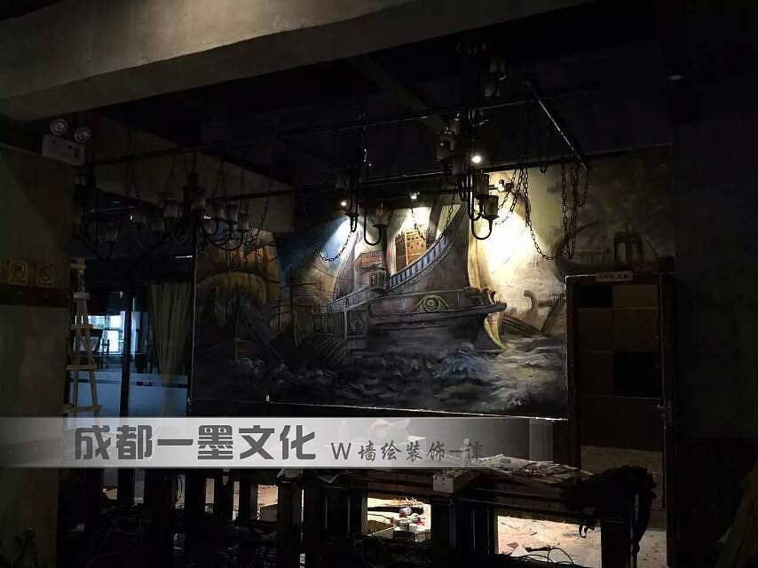 酒店墙绘，ktv墙绘，酒吧墙绘（图ZNDAyNjc0MTU2） - 绘画 - 站酷设计师新农村壁画原创素材 - 站酷ZCOOL