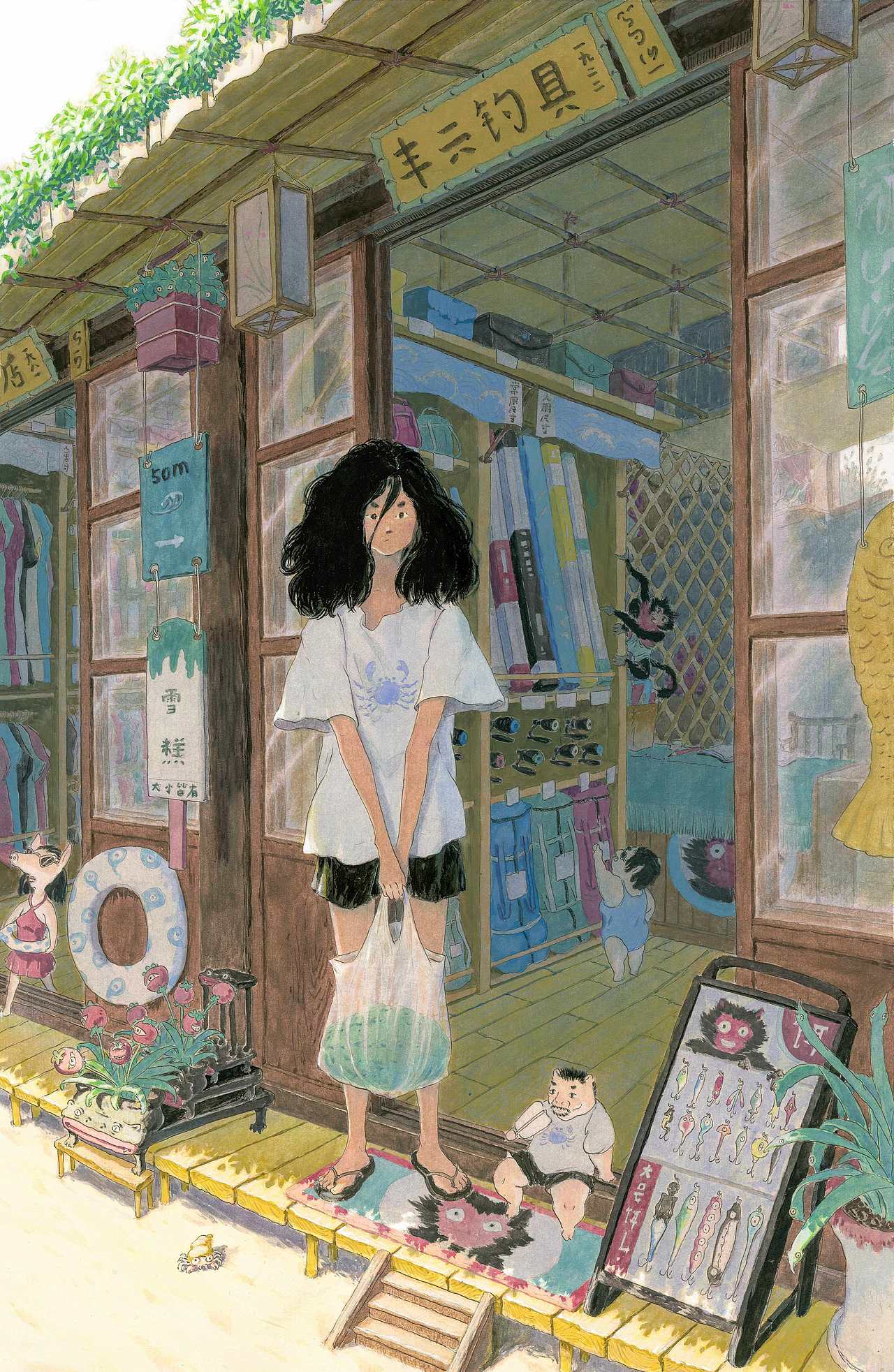 夏（图ZNDAyNjc3NTM2） - 艺术插画 - 站酷设计师丰元FENHYUAN原创素材 - 站酷ZCOOL