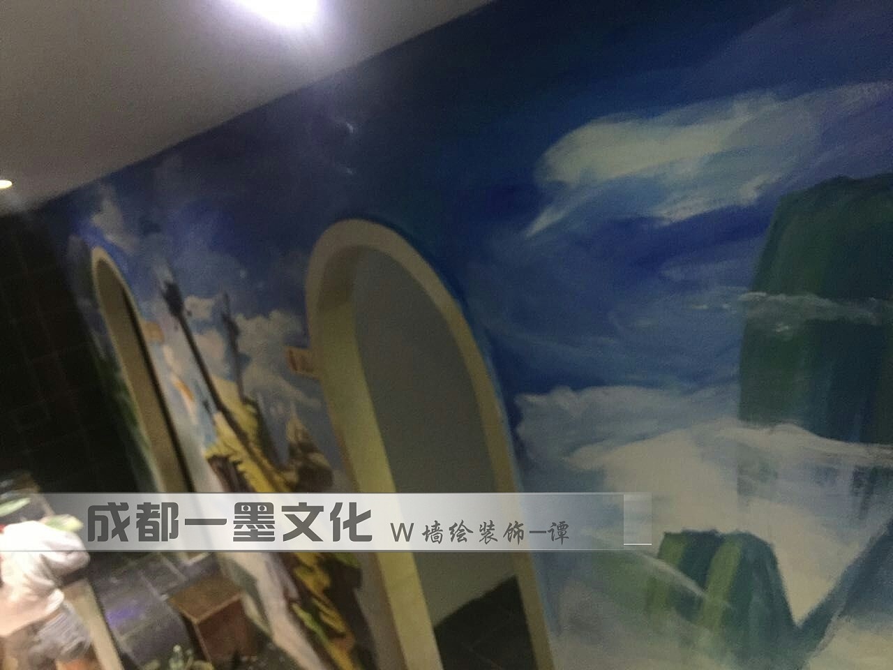 游戏插画，风景墙绘，成都墙绘（图ZNDAyNjgwODQ0） - 绘画 - 站酷设计师新农村墙绘原创素材 - 站酷ZCOOL