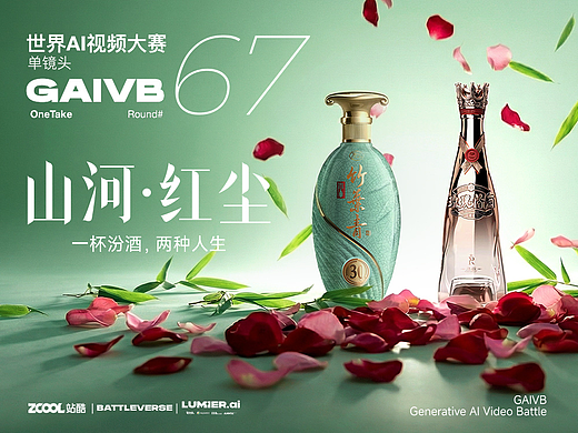 世界AI视频大赛Vol.67 | 山河新春·红尘玫瑰