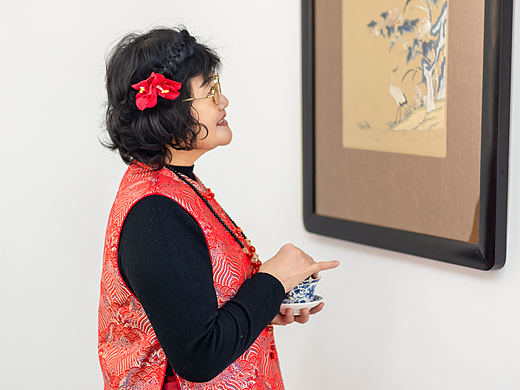 一盏清茶，几缕丝线