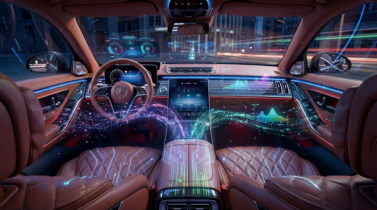 《光痕:Mercedes-Maybach 视觉海报 | 3D渲染作品》(图ZNDAyNjkzNDIw) - 其他三维 - 站酷设计师简泽一原创素材 - 站酷ZCOOL