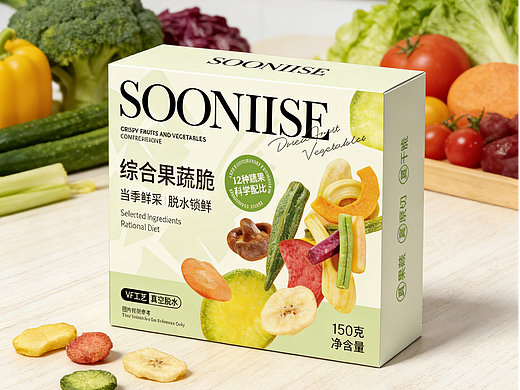 果蔬脆包装设计
