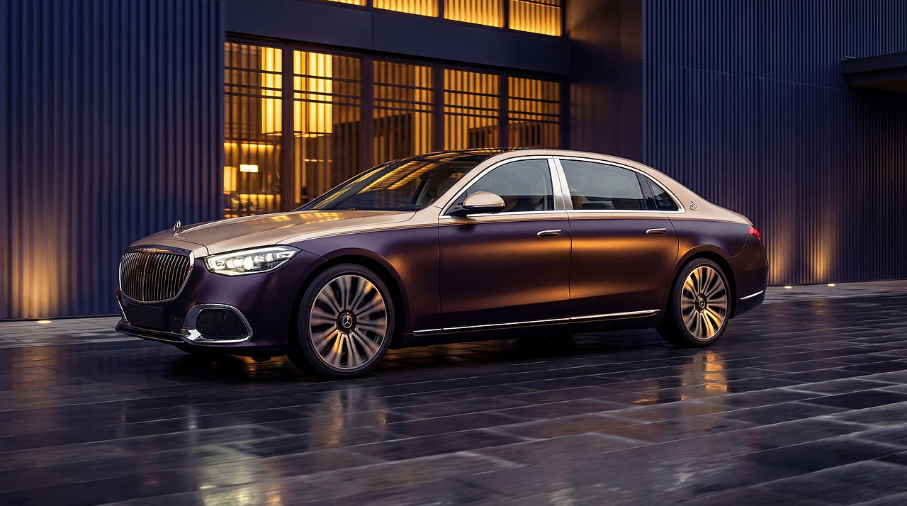 《光痕:Mercedes-Maybach 视觉海报 | 3D渲染作品》(图ZNDAyNjk0MDQ4) - 其他三维 - 站酷设计师简泽一原创素材 - 站酷ZCOOL