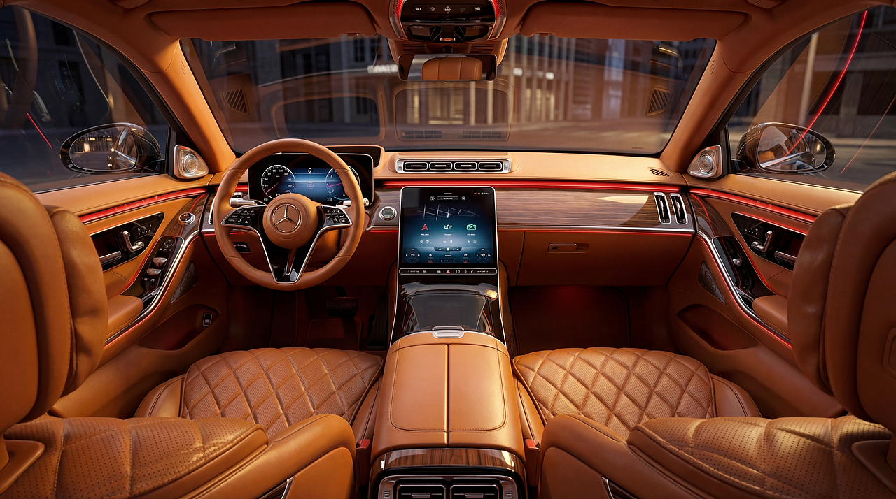 《光痕:Mercedes-Maybach 视觉海报 | 3D渲染作品》(图ZNDAyNjk0MTYw) - 其他三维 - 站酷设计师简泽一原创素材 - 站酷ZCOOL