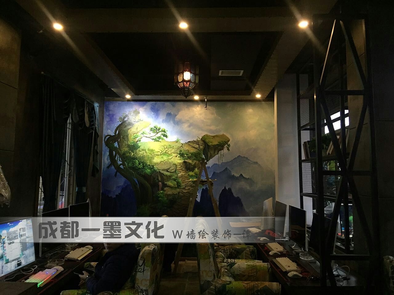 3D立体画，游戏插画，风景墙绘（图ZNDAyNjk1MDAw） - 绘画 - 站酷设计师成都一墨文化创意原创素材 - 站酷ZCOOL