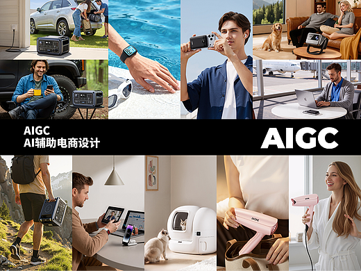 Ai模特|AIGC AI辅助电商设计合集