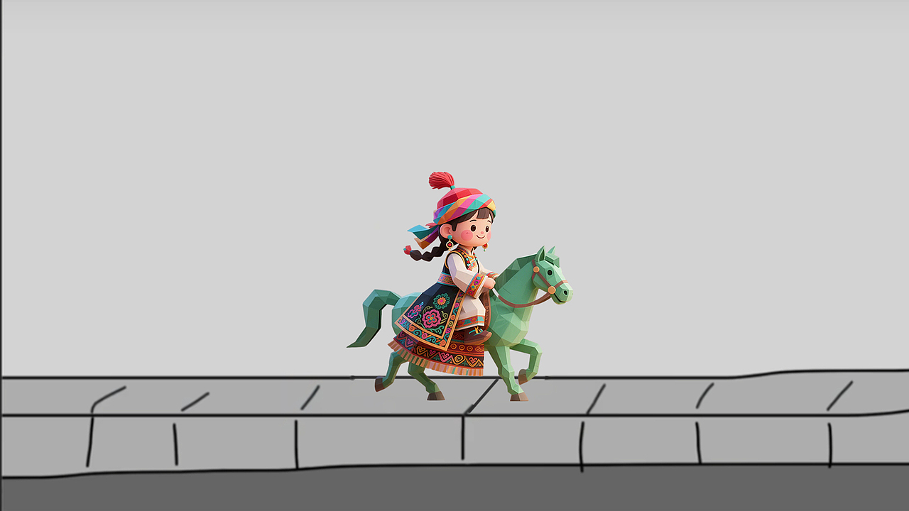 第一部AIGC文旅小短片。（图ZNDAyNzA3MDE2） - AI作品 - 站酷设计师小皮同学呀原创素材 - 站酷ZCOOL