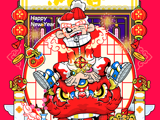 瑞狮伴少年，马年启新程