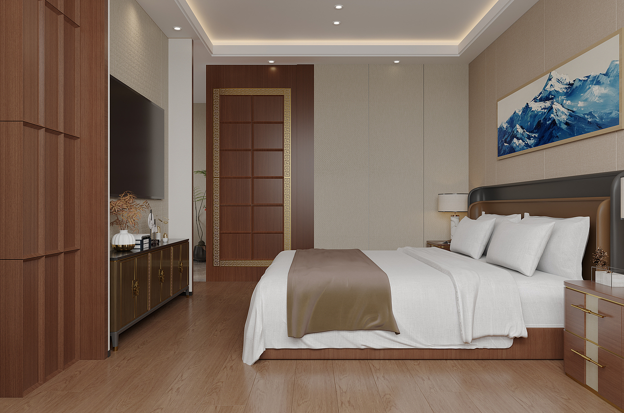 酒店套房（图ZNDAyNzEwNzM2） - 家装设计 - 站酷设计师是念之呀原创素材 - 站酷ZCOOL