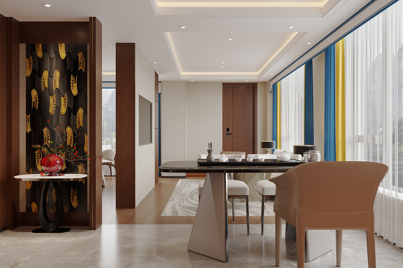 酒店套房（图ZNDAyNzEwNzI4） - 家装设计 - 站酷设计师是念之呀原创素材 - 站酷ZCOOL