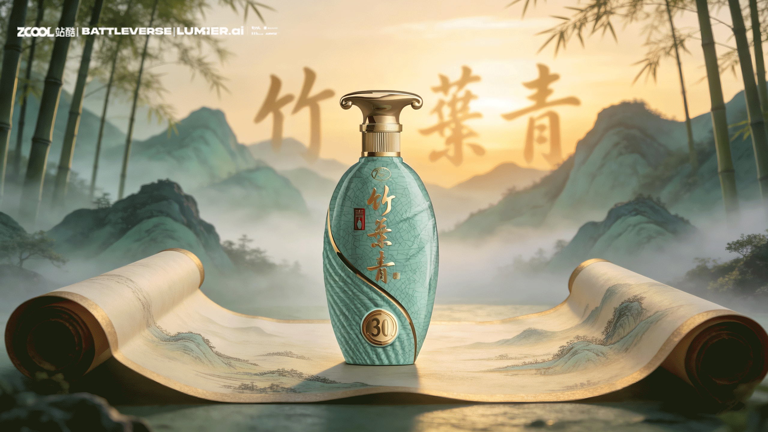 酒中有山河-山河即世界(图ZNDAyNzEzOTcy) - AI作品 - 站酷设计师小猪品牌设计原创素材 - 站酷ZCOOL