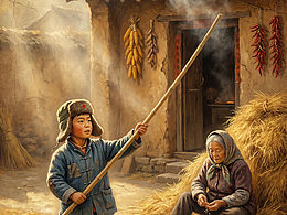 80年代儿时回忆 AI作品